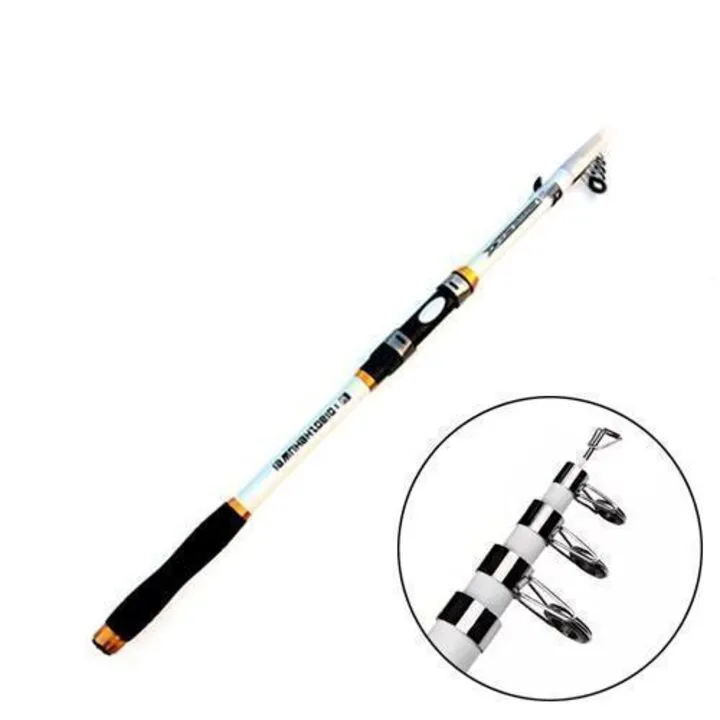 Спінінг телескопічний вудилище спінінга 2.1м 30-85г Ghotda
