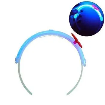 Неоновий обруч з квіточкою універсальний, що світиться