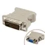 Адаптер DVI I 24+5 VGA, папа мама, 4.2x4x1.5 см