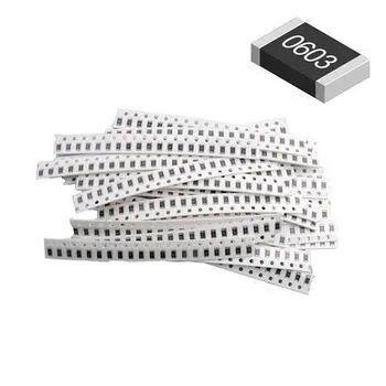 Набір резисторів SMD 0603 0.1 Вт 1% 1 Ом-1 МОм, 660 шт