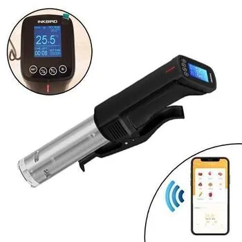 Термостат циркулятор занурювальний, вигляд Wi-Fi Inkbird Sous Vide ISV-100W