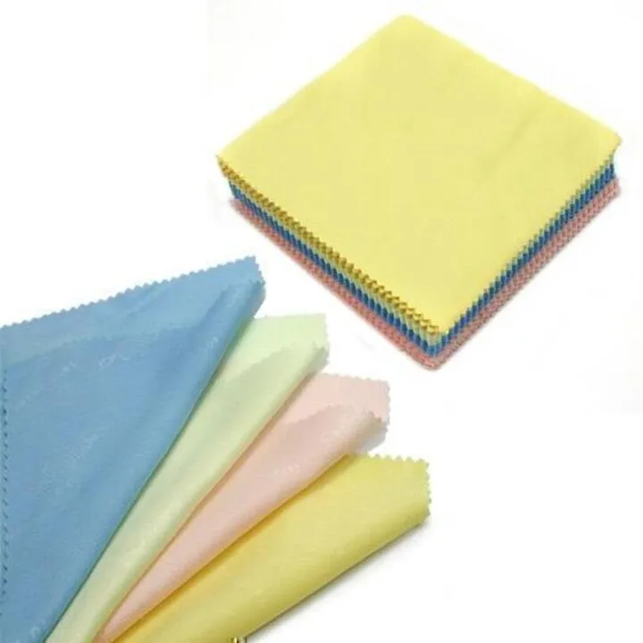 100x Серветка для чищення з мікрофібри тканину для протирання оптики екранів