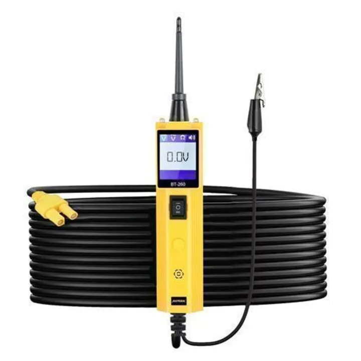 Тестер автомобільного акумулятора, цифровий, 6-30В, Autool BT260