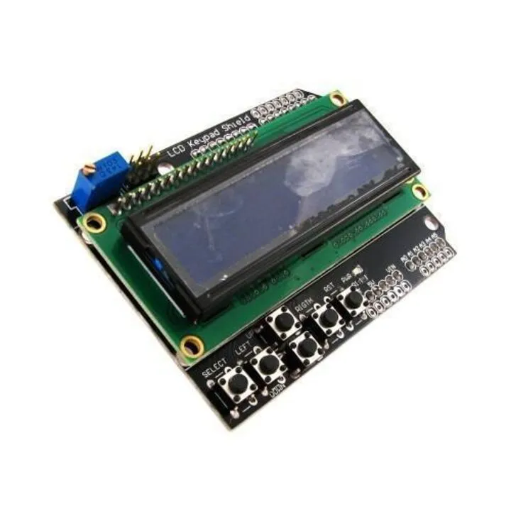 LCD Keypad Shield модуль Arduino 1 602 ЖК дисплей