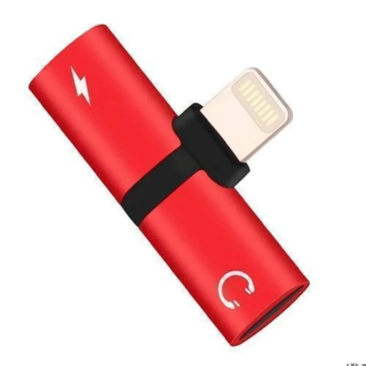 Lightning спліттер 1x2 навушники + зарядка для Apple Iphone 7, 8, 10
