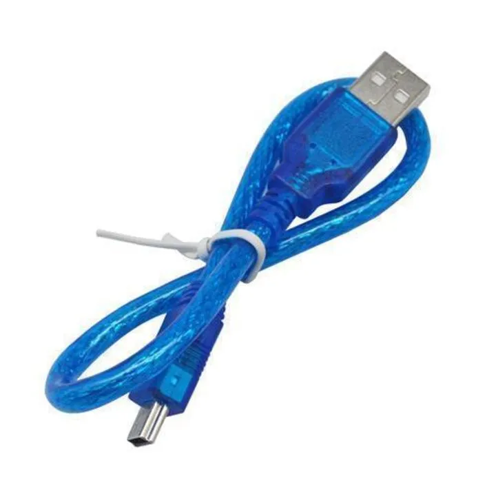 MiniUSB дата кабель для Arduino камери плеєра екранований 50см