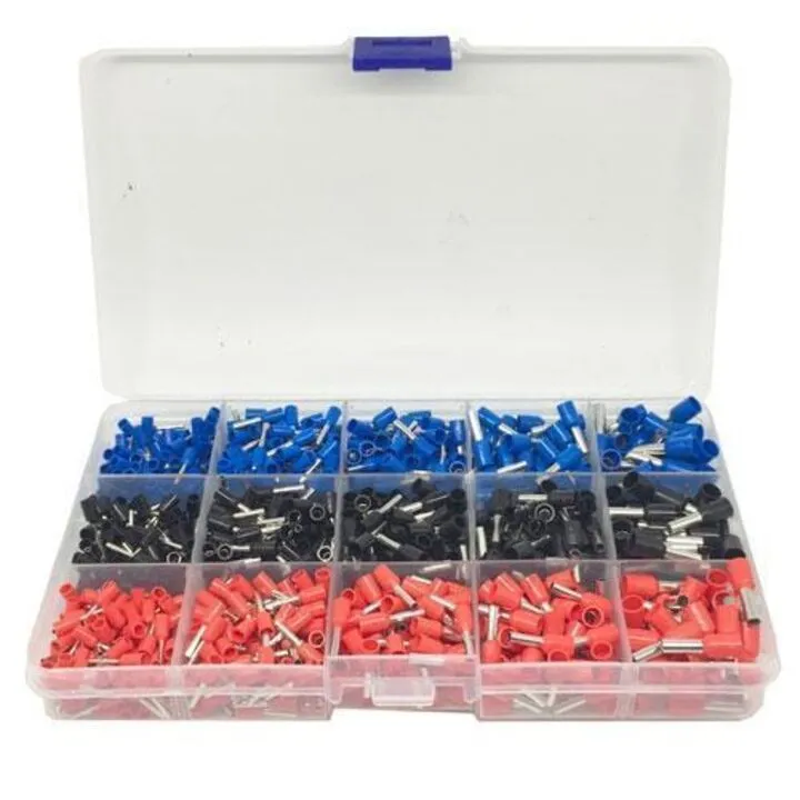 1065x Клема, наконечник кабельний ізольований штирьовий, набір