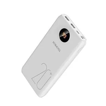 Power Bank Зовнішній акумулятор QC3.0 20000мАч ЖК Romoss SW20 Pro Premium