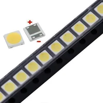 Світлодіод SMD 3535 для підсвічування, 10 шт, 6–7 В, холодний білий