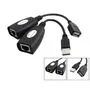 USB 1.1 подовжувач по RJ45 кручений парі до 50м, UTP