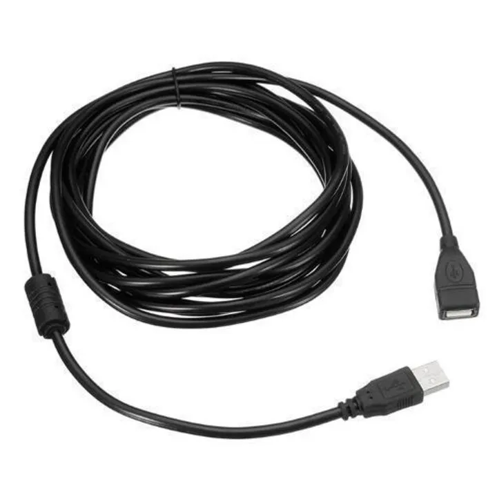 USB 2.0 подовжувач, кабель AF - AM, 5м