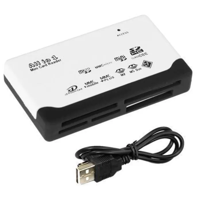 USB Mini / MicroSD SD MMC xD M2 MS Duo CF кардрідер