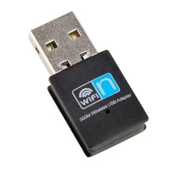 USB Wi-Fi мережевий адаптер 300Мб, 802.11n, RTL8192EU, мікро