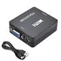 Конвертер VGA - HDMI, відео, аудіо, 1080p, білий