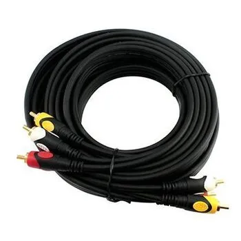 Кабель AV 3 RCA - 3 RCA 10м тюльпани