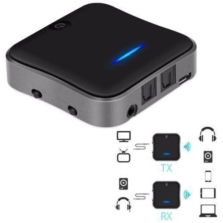 Аудіо приймач / передавач Bluetooth 5.0 aptX HD SPDIF VIKEFON BT-B19